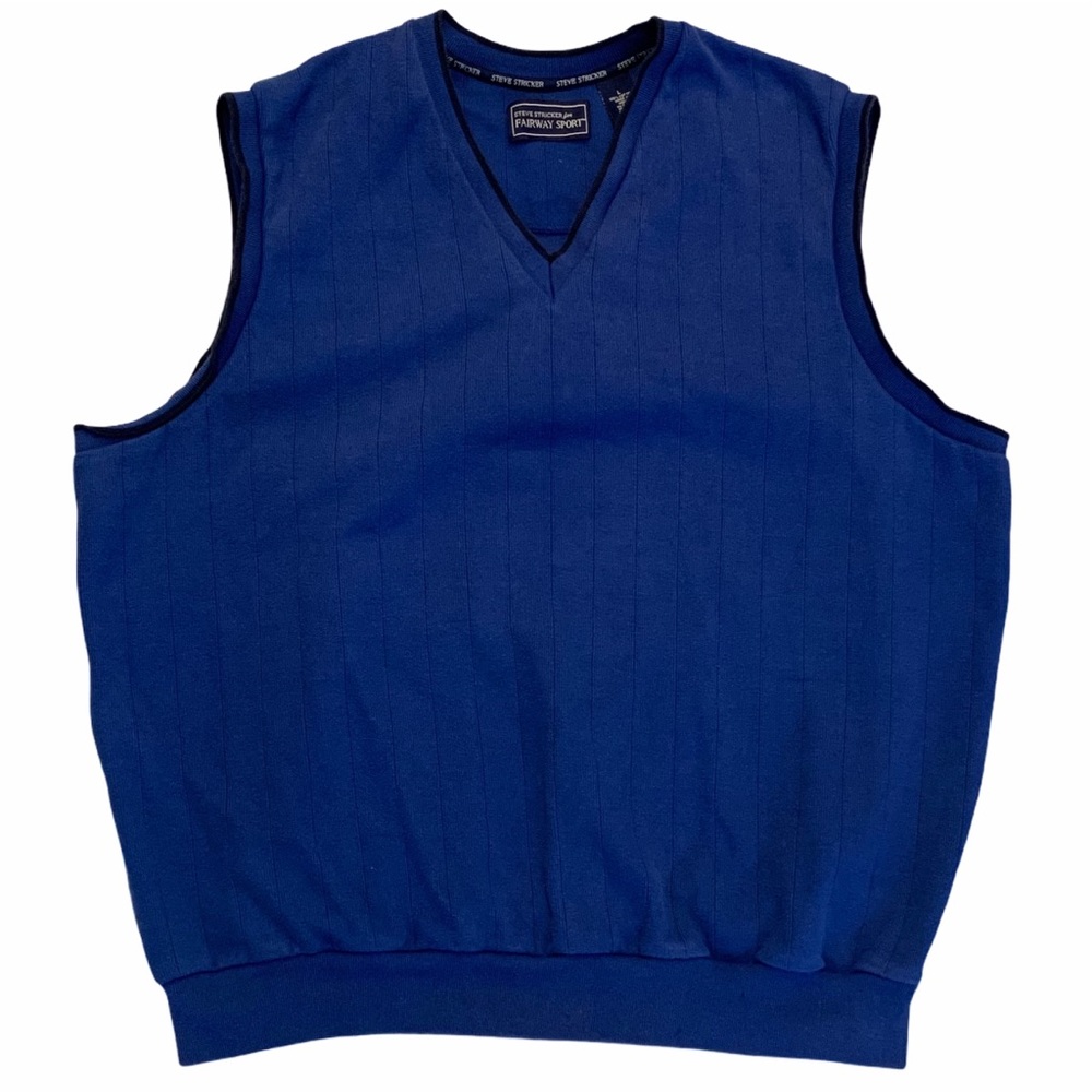 STEVE STRICKER FAIRWAY SPORT Sleeveless Sweater L